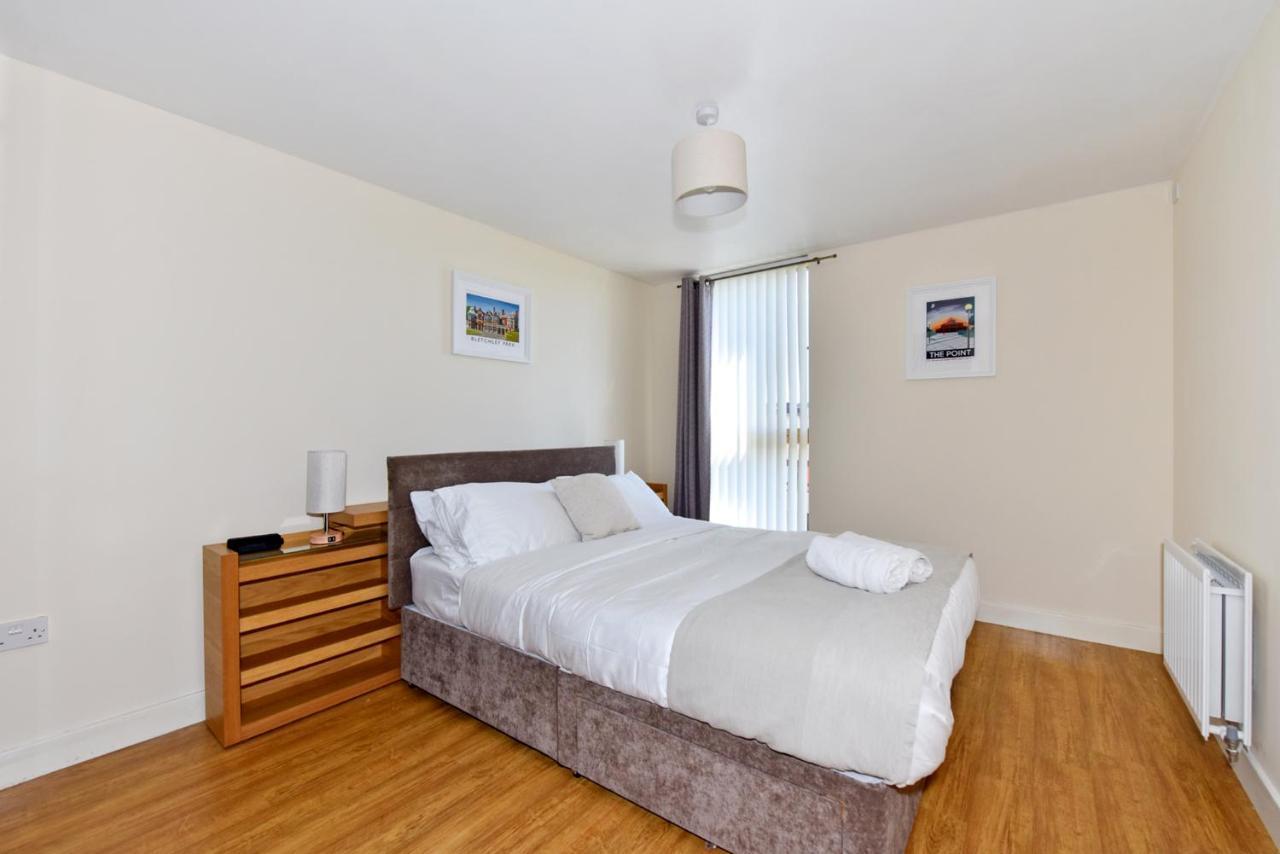 The Vizion Serviced Apartments From Pincott Properties - Free Parking, Private Balcony, And Wifi Milton Keynes Dış mekan fotoğraf