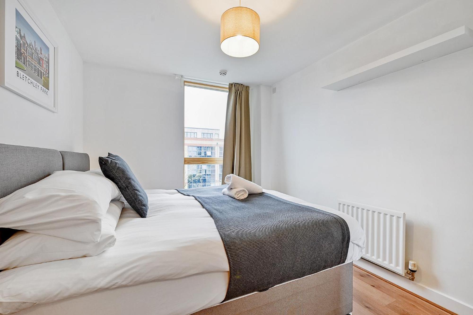 The Vizion Serviced Apartments From Pincott Properties - Free Parking, Private Balcony, And Wifi Milton Keynes Dış mekan fotoğraf